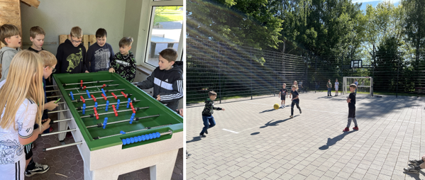Kicker Bolzplatz
